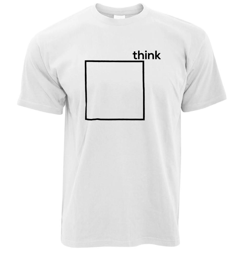 Think Outside The Box T shirt | Brain | Knowledge | Aesthetics Unisex T-Shirt XXXL