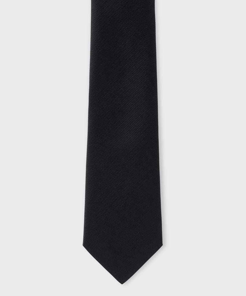 MUSINSA STANDARD Standard Solid Tie [Black]