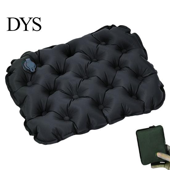 Inflatable Seat Cushion Waterproof Wear-Resistant Quick Inflate Deflate Comfortable Air Support Airplane Car Pad Camping