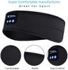 Bluetooth Sleep Headphones and Eye Mask Headband: Wireless Music for Sleeping and Sports