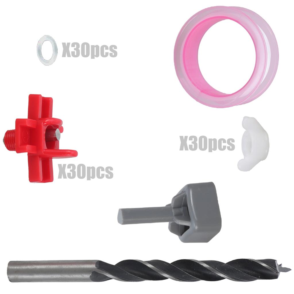 Chicken Waterer Kits With Automatic Flow Control ABS Drinking Watering Head For Poultry Backyard Coops Watering Supply