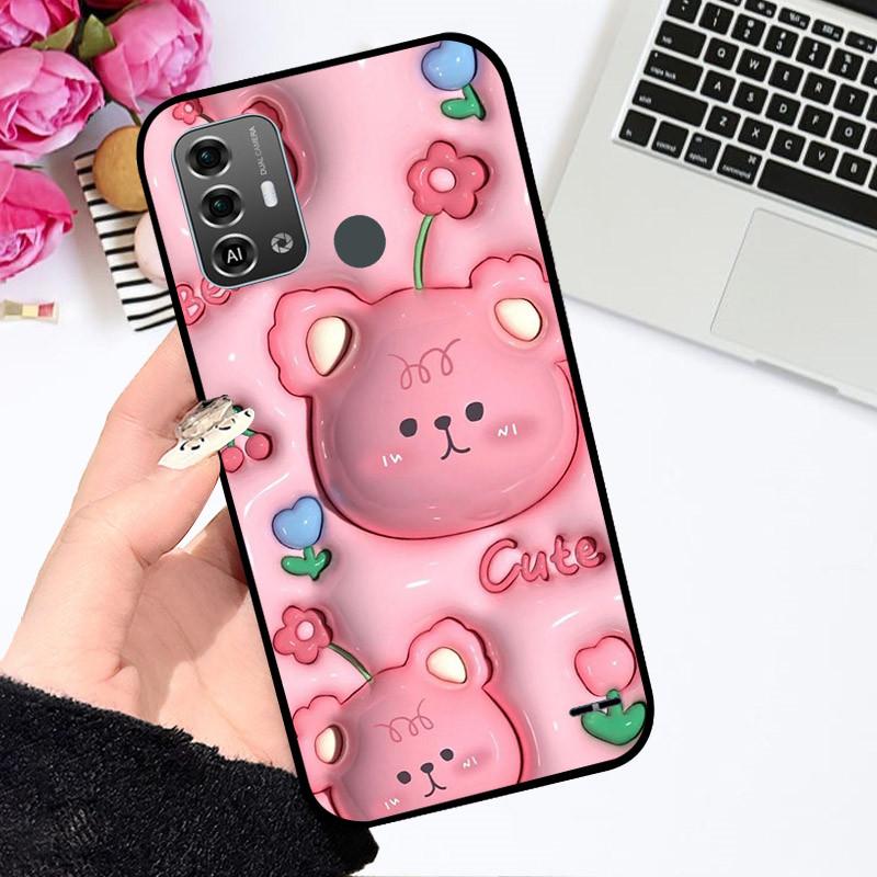 Cases For ZTE Blade A53 Pro Cute Astronaut Fashion Shockproof Soft Bumper For ZTE Blade A53 Pro Coque Funda Floral Coque Shell