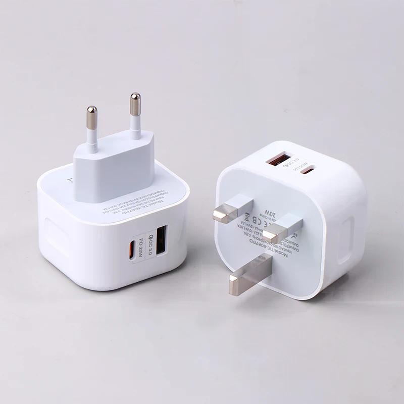 Dual Port USB-C PPS Charger 100W - Compact GaN Fast Charger for Laptops & Phones, Worldwide Plug Compatibility