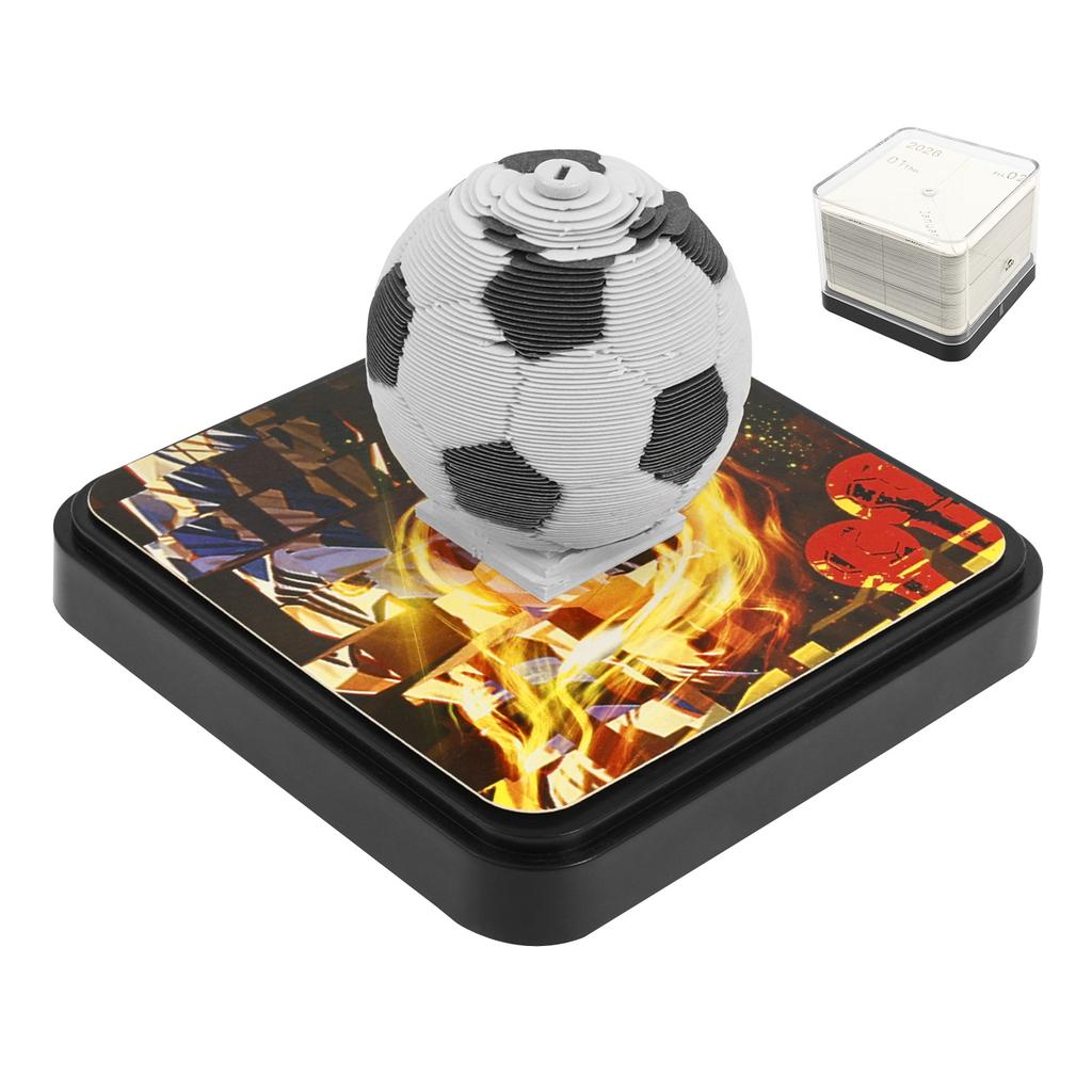 3D Tear Away Calendar Paper Carving Art Memo Pad Notepad Desk Calendar 2026 for Office Home Desktop Decoration Gift Christmas