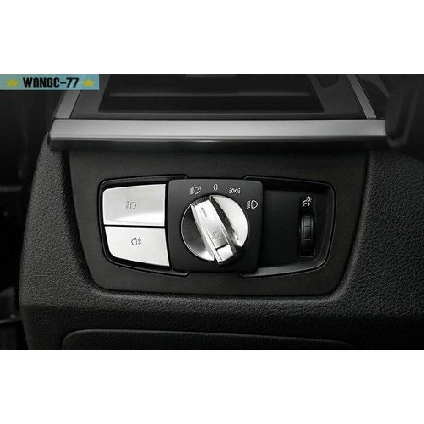 ABS Silver Function Control Button Frame Trim For BMW 3 4 Series GT 2013-