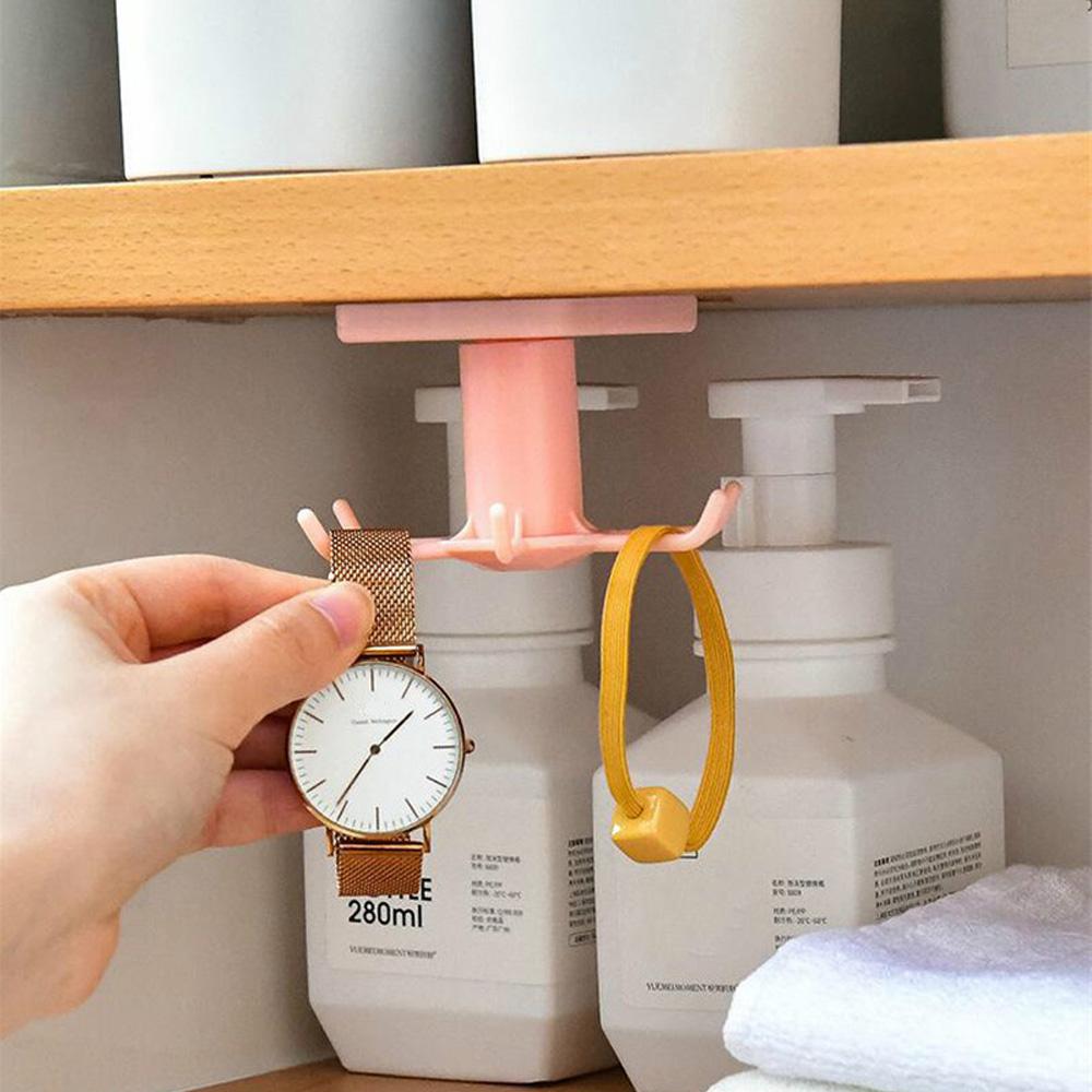 For Kitchen Organizer And Storage Kitchen Supplies Organizers Rotatable Rack Accessories Cabinet Organizer Hook Up Storage Rack