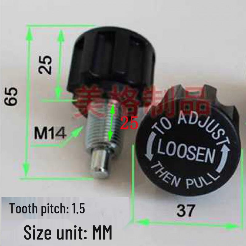 Rotating Pull Pin Knob for Dynamic Bike Equipment