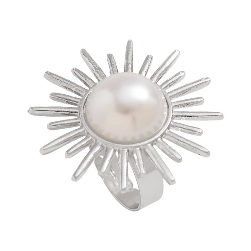 Уникальное открытое кольцо с текстурой, детали из молоткового металла, регулируемая полоса из сплава, акцентное, штабелируемое украшение для женщин, девушек