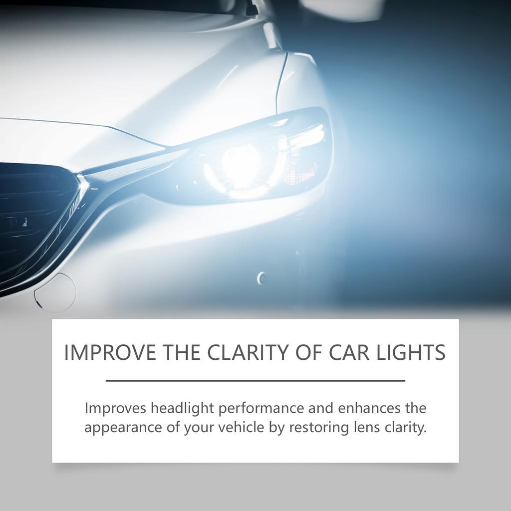 Car Headlight Scratch Removal Cream, Headlight Decontamination, Brightening, Refurbishment, Scratch Yellowing, Crystal Plating Agent 100g
