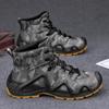 Waterproof Tactical Boots for Men Outdoor Non-slip Rock Climbing Hiking Sneakers Camouflage Work Shoes