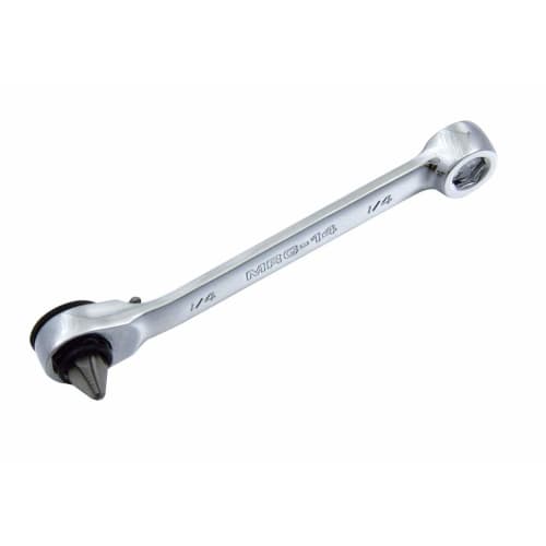 Suekage Tools Pro-Auto Mini Reverse Gear Ratchet, 6.35mm Hex, MRG-14