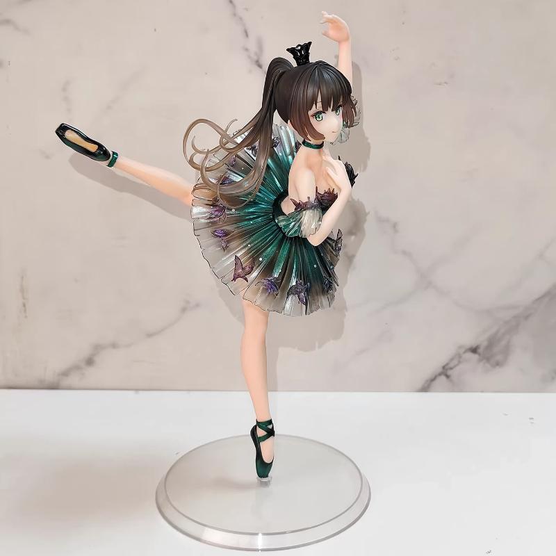 Black Swan Anime Girl Gk Figure Collectible Kawaii Ballerina Figurine Desktop Pc Case Decorative Ornament Gift For Anime Fans