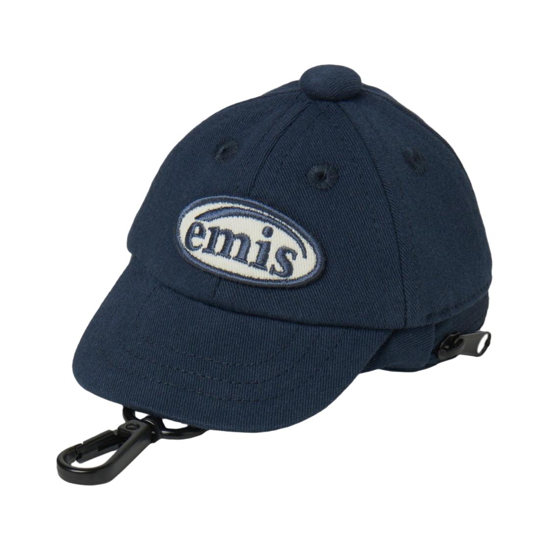 EMIS Ball Cap Pouch Keyring Navy ONE SIZE