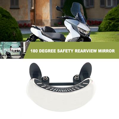 Motorcycle Windscreen 180 Degree Holographic Wide Angle Rear View Mirrors Fit For BMW C400X C400GT C600 Sport C650GT C650