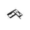 A87Q-Center Console Gear Shift Panel Cover Cup Holder Trim for Toyota Tundra - Accessories ,ABS Carbon Fiber