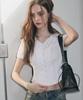 Ledeoli Julie V-Neck Collared Blouse [White]