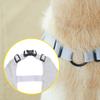 Dog Protector Front Chest Webbing Adjust Buckle Fixed Ring Comfortable Breathable After Injury Tool