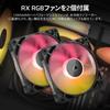 Corsair ICUE LINK TITAN 240 Radiator RX with ARGB Case Fan and LCD Screen Water Cooling CPU Cooler Black CW-9061022-WW