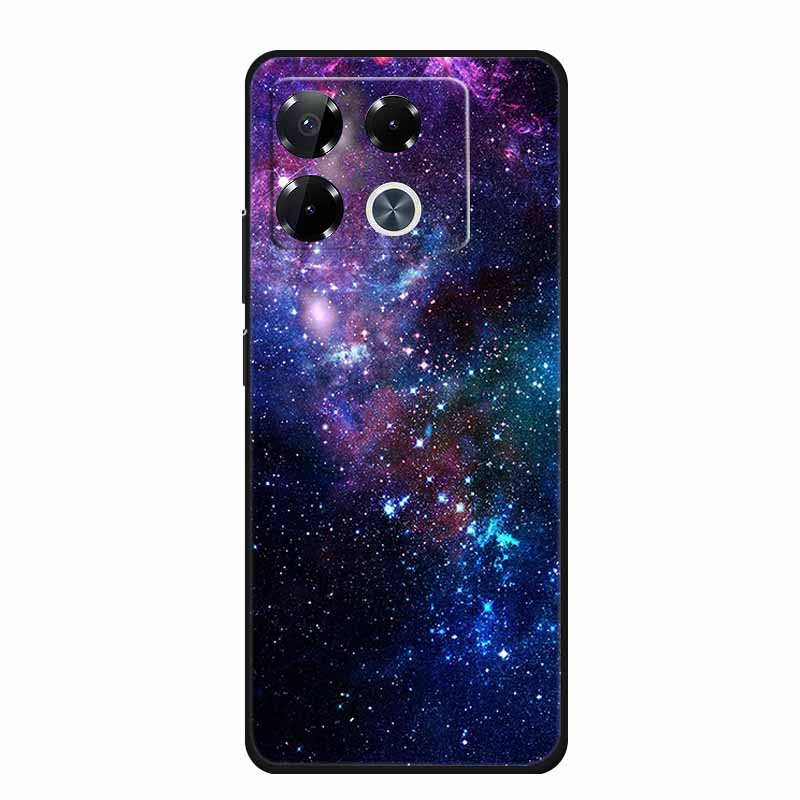 For Infinix Note 40 Pro Case Note40 Pro Plus Phone Cover Black Silicone Soft Case For Infinix Note 40 Pro Plus Back Cover Case