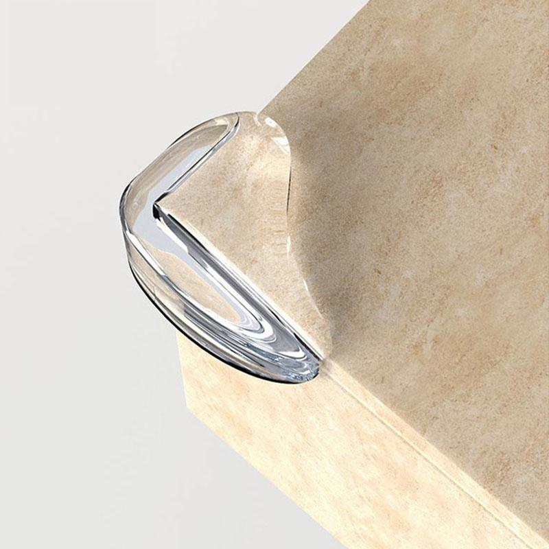 10Pcs Transparent Child Safety Corner Protectors Furniture Corner Edge Safety Protectors PVC Corner Bumpers Covers