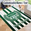 Custom Text Printed Rug Werder Bremen FC Non Slip Floor Carpet For Home Room Decor