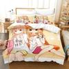 Himouto! Umaru-Chan Bedding Set Single Twin Full Queen King Size Bed Set Adult Kid Bedroom Duvet Cover Sets Anime Bed Sheet Set