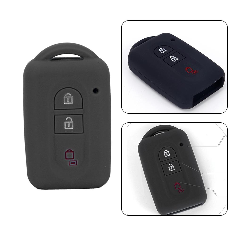 

1шт Ключ Чехол 3 кнопки Крышка аксессуара Подходит для Nissan Qashqai