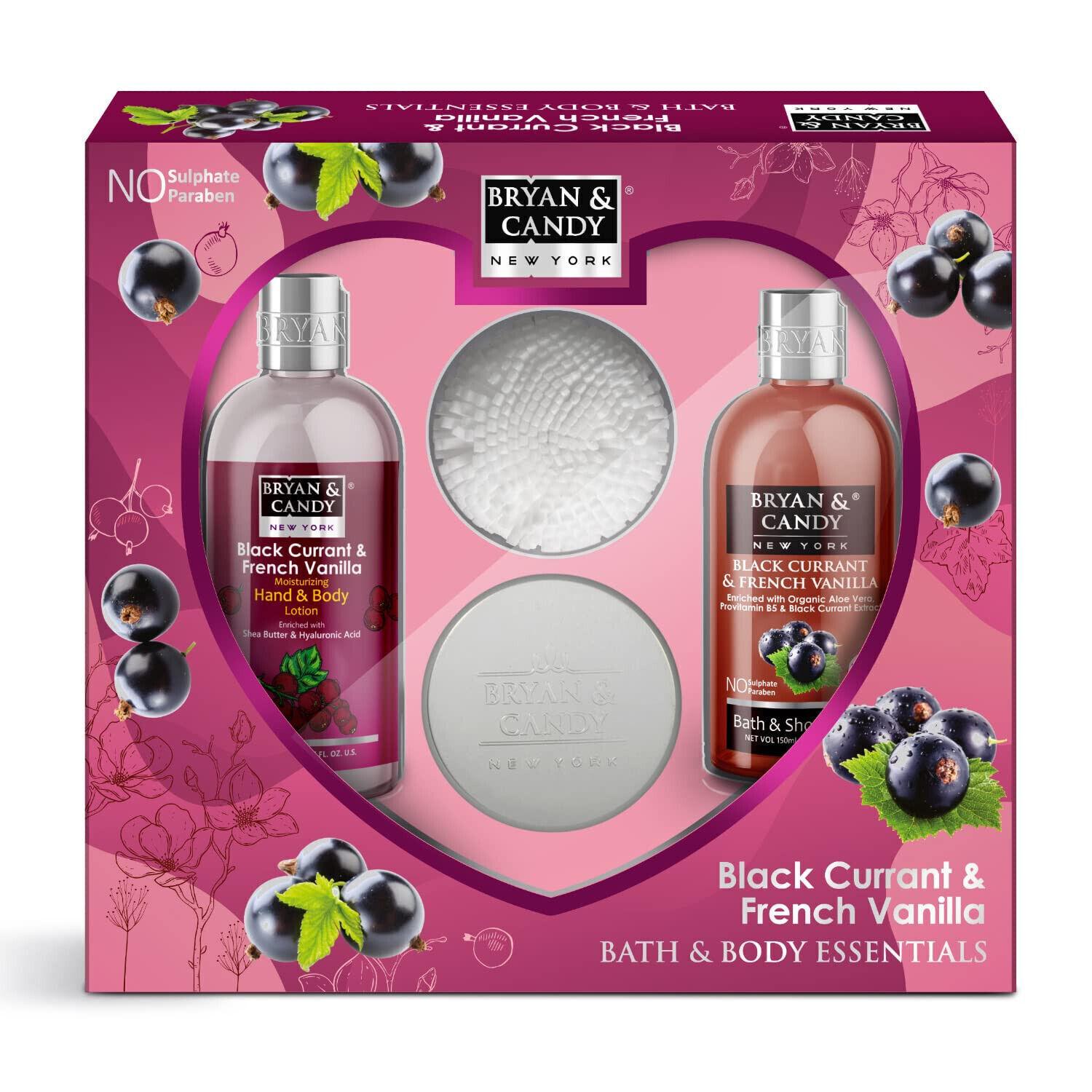 Bryan & Candy Shower Gel & Body Lotion & Polish Loofa Kit MJ-614-60%OFF
