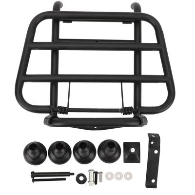 Motorcycle Front Luggage Rack Iron Scratch Resistant Cargo Holder Shelf Replacement for Vespa