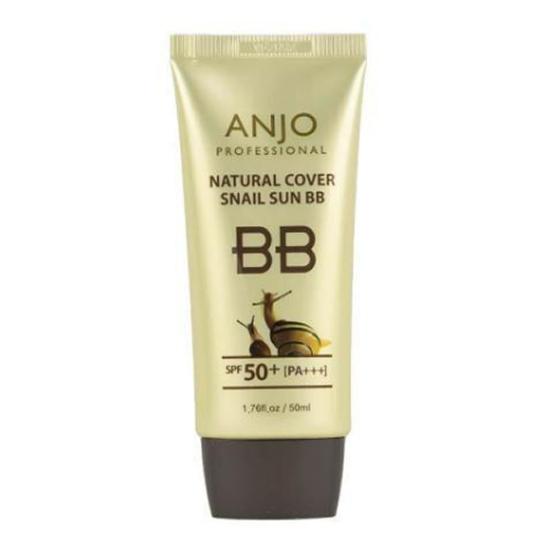 ANJO Natural Cover Snail Sun BB Cream SPF50+ PA+++ Natural Coverage 50ml 50ml
