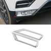 For Volkswagen VW Tiguan MK2 2017 2018-2019 ABS Chrome Front Fog Light Lamp Foglight Trim Cover Frame Car Exterior Decoration