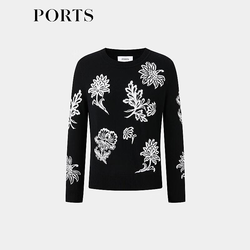 Ports Women's Embroidered Knitted Sweater
