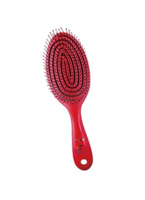 Kinugawa Company 3D-Entwirrungsbürste, Spirale, rote Haarbürste, 1 Stück, Nr. 8200