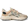 Adidas Originals Ozweego Leather Fabric Retro Sports Comfortable Slip Resistant Durable Low Top Lifestyle Casual Shoes Women Sneaker Beige IE1579