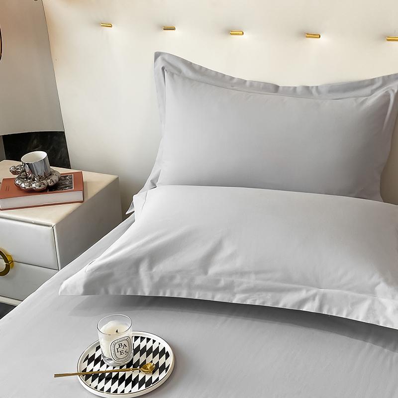 2025 Pure Cotton Brushed Pillowcase Pair, Washable 48x74cm, Home Pillow Cover