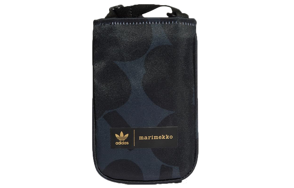Adidas Originals Trefoil Polyester Crossbody Bag Regular Women s Black H09155