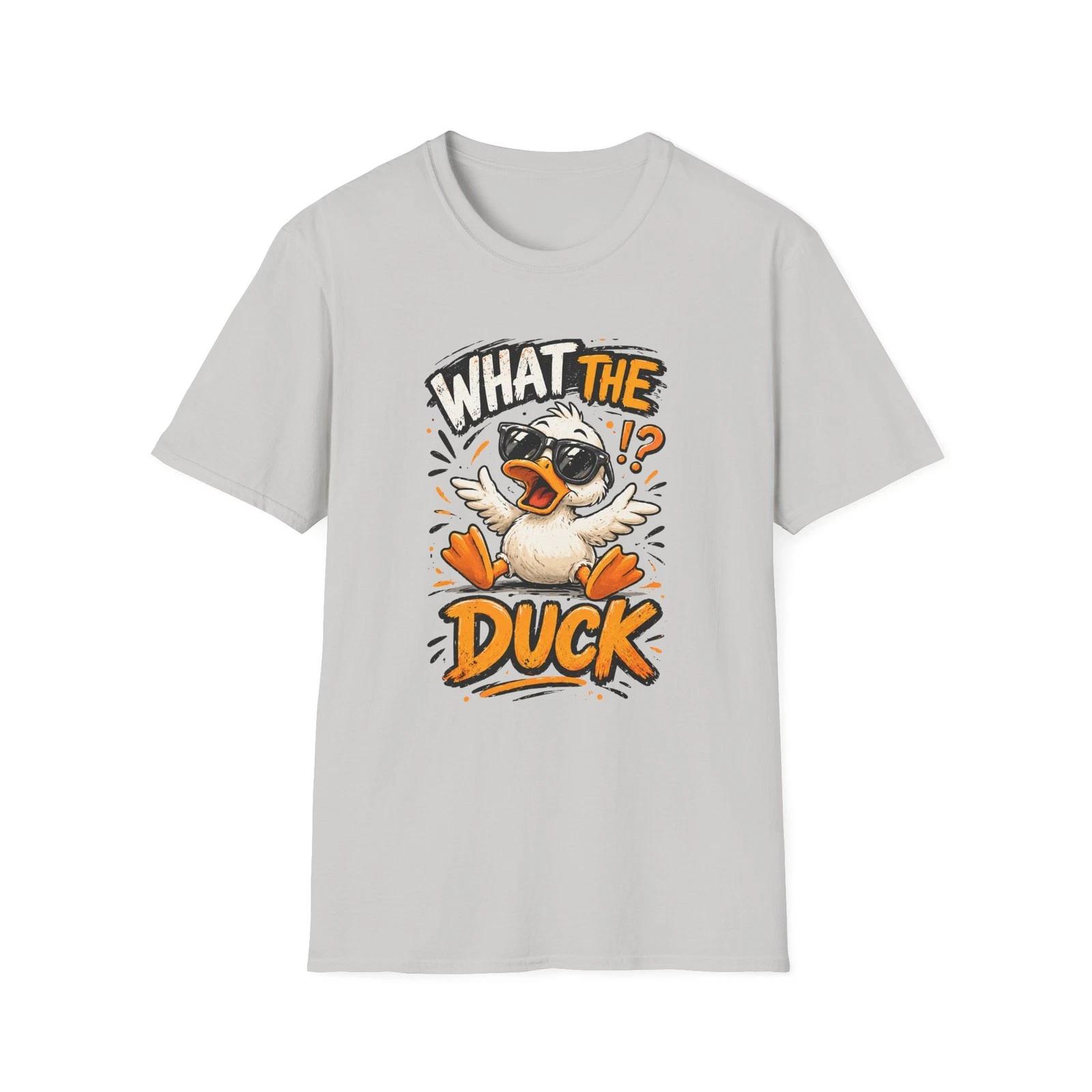 What The Duck cartoon duck Children s Children s T  Children s T-shirt | Funny graphic tee 100