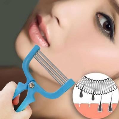1PC Handheld Facial Hair Remover,Painless Spring Epilator for Home Use, Threading Beauty Tool for Women, Removes Unwanted Hair from Face and Chin
