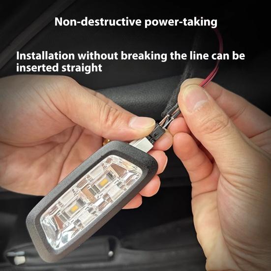 Dynamic Flowing Car Trunk Light Strip Universal Fit Easy To Install Interior Illumination Automatic Sensor Tail Box LED Light Strip