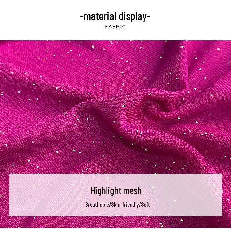 Conjunto de Vestido Longo de Fada para Iniciantes de Dança do Ventre - Uniforme de Performance Feminino