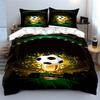 Soccer ball and trophy. Bedding sets Duvet cover sets Duvet covers Pillowcases(1 * Duvet Cover 2 * Pillowcases, without duvet insert)