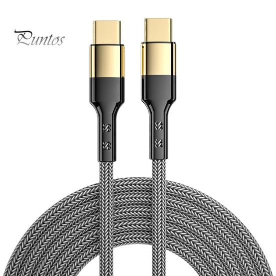 

Кабель для передачи данных Safe PD 60 Вт 1,2 м от типа C до типа C для мобильного телефона, ноутбука, шнур быстрого зарядного устройства для Huawei чёрный