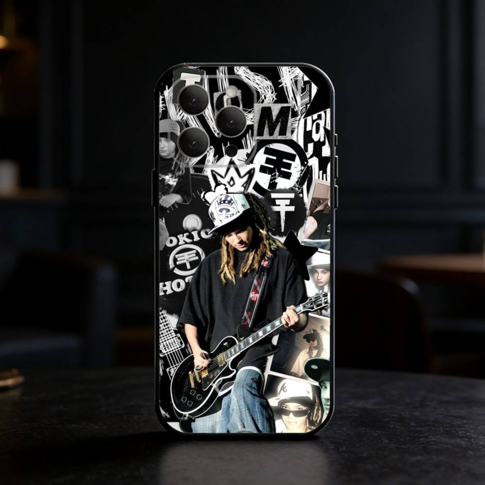 Tom K-Kaulitz Phone Case Silicone black Soft For IPhone 17,16,15,14,13,12,11,SE,Plus Pro Max iPhone16plus