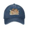 Fashion Cotton Renaissance Angels Baseball Cap for Unisex Women Adjustable Vintage Aesthetic Cherub Wings Dad Hat Sports