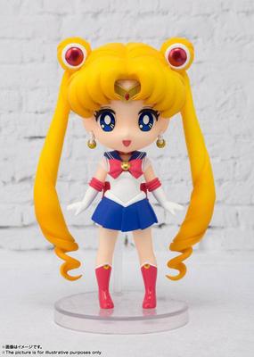 TAMASHII NATIONS Figuarts Mini Pretty Guardian Sailor Moon ca. 90mm bemalte bewegliche Figur PVC&ABS