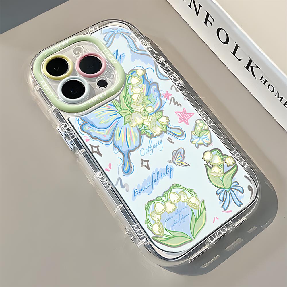 Roztomilý kreslený kachní obal na telefon pro iPhone 15 Case iPhone 13 11 12 14 Pro Max XR XS X 7 8 Plus SE Nárazuvzdorný nárazník Měkký kryt