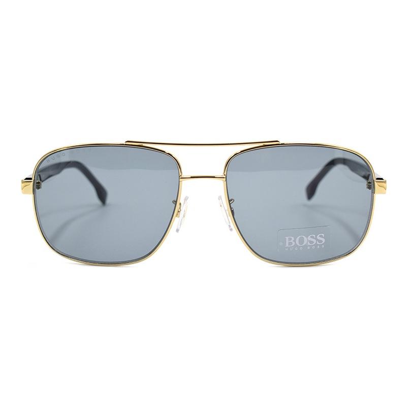 

Hugo Boss Trendy Cool Series Personalized Sunglasses Men sunglasses Gold BOSS1173/F/S-61-J5G-IR Gold