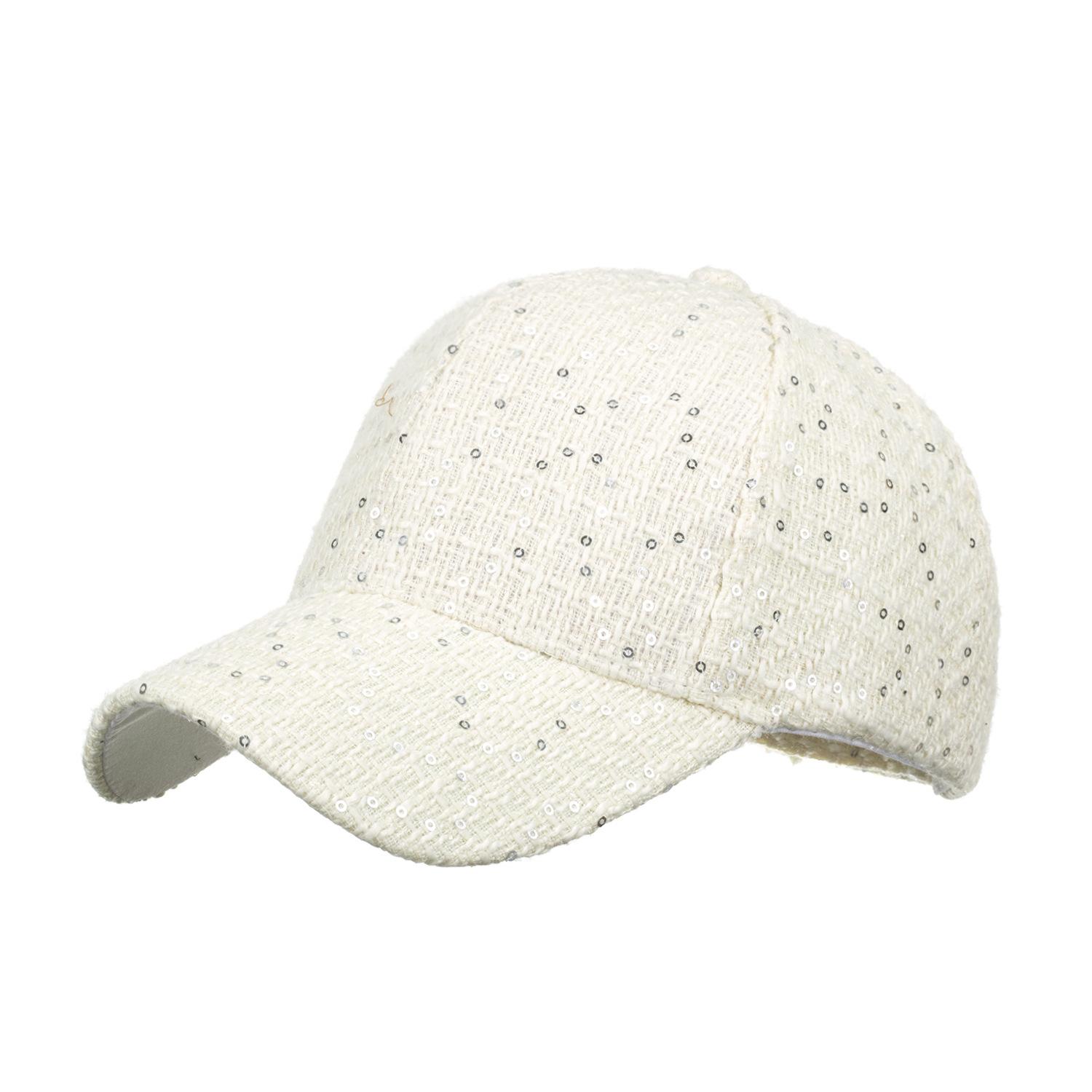 

Британский небольшой ароматный стиль блестками бейсболка женская осень и зима ретро интернет знаменитости мода на открытом воздухе дорожная шляпа