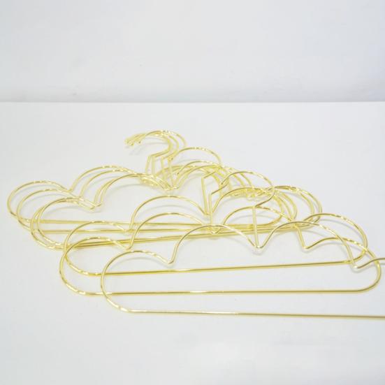 5 ks Věšák na oblečení Protiskluzový Severský styl Tvar mraku Zlatý Dětský Tvar mraku Věšák na kabáty pro domov