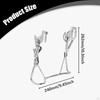 Bike Drop Stand Parking Rack Double Foot Rear Kickstand for Adults